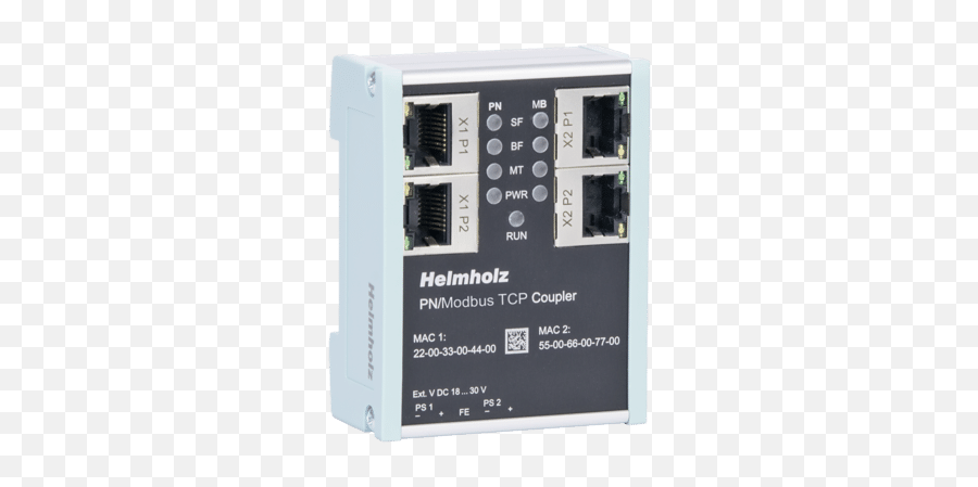 Pnmodbustcp Coupler With Mqtt Publisher Helmholz Benelux - Profinet Coupler Png,Ps2 Controller Png