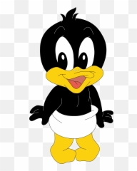 Download Baby Daffy Duck And Bugs Bunny - Full Size Png Baby Looney Tunes Daffy Duck,Bugs Bunny Png