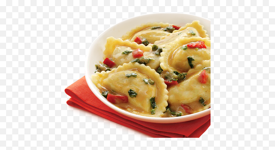 Lean Cuisine Mushroom Mezzaluna Ravioli Filled With - Mezzaluna Ravioli Png,Ravioli Png