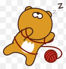 Kakao Friends Wallpaper - Ryan Kakao Sleeping Png,Kakao Png