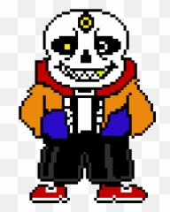 Eclipse Tale Sans - Undertale Transparent Cartoon Face Pixel Art png