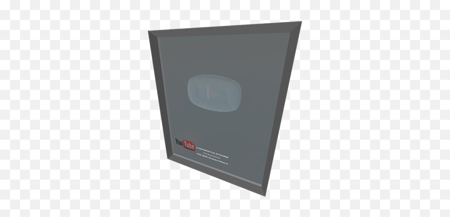 Silver Play Button Png File Mart - Poster,Youtube Play Button Png Transparent