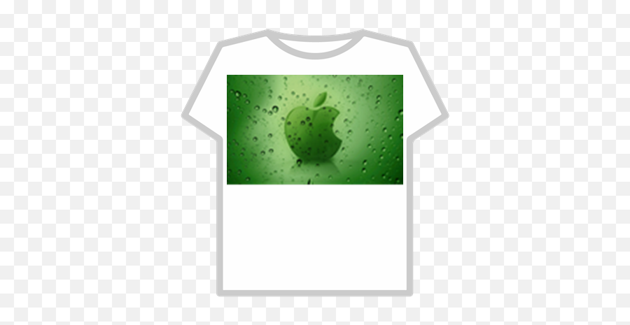 Apple - Logogreenbackgroundwallpaperdekstop Roblox T Shirt Roblox Jailbreak Png,Apple Logo Wallpaper