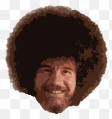 Bob Ross Afro Png Picture - Bob Ross Transparent,Bob Ross Png