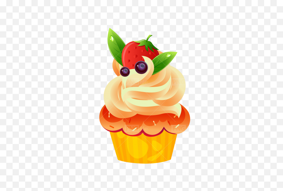 Vector Cupcake Png Free Download - Cupcake,Cupcake Png