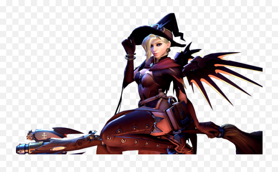 Mercy Render Transparent Png Clipart - Overwatch Witch Mercy Png,Overwatch Mercy Png