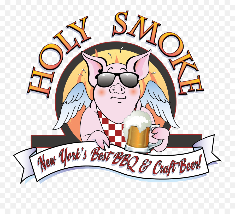 Holy Smoke Bbq - Holy Smoke Bbq Logo Png,Bbq Logos