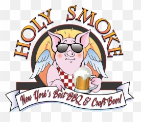 Holy Smoke Bbq - Holy Smoke Bbq Logo Png,Bbq Logos