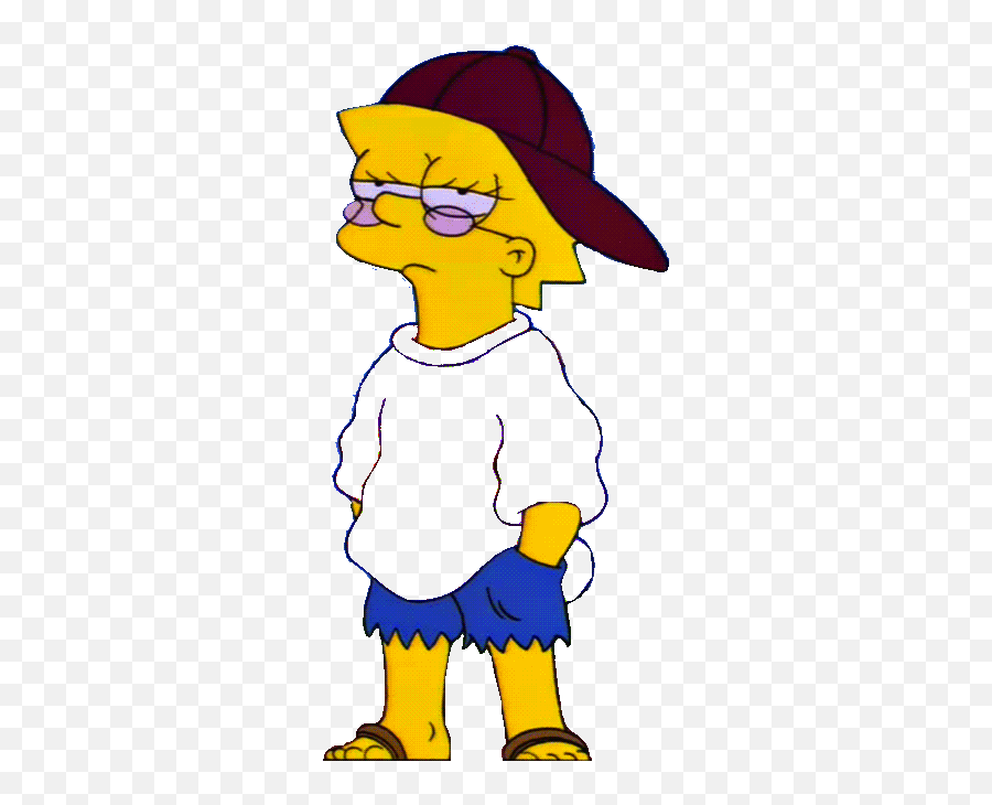 Transparent Hippy Lisa - Lisa Simpson Aesthetic Png,Simpsons Transparent
