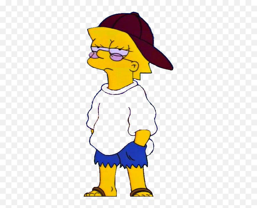 Aesthetic Bart Simpson Png, Transparent Png , Transparent Png