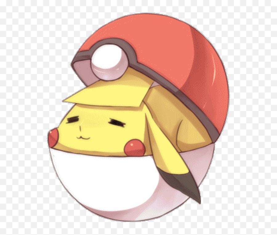 Download Hd Pokeball Clipart Cute Pikachu - Pokeball Cute Kawaii Adorable  Cute Pikachu Png,Cute Pikachu Png - free transparent png images 