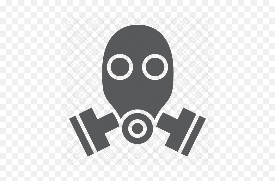 Gas Mask Icon Of Glyph Style - Gas Mask Png,Gas Mask Logo