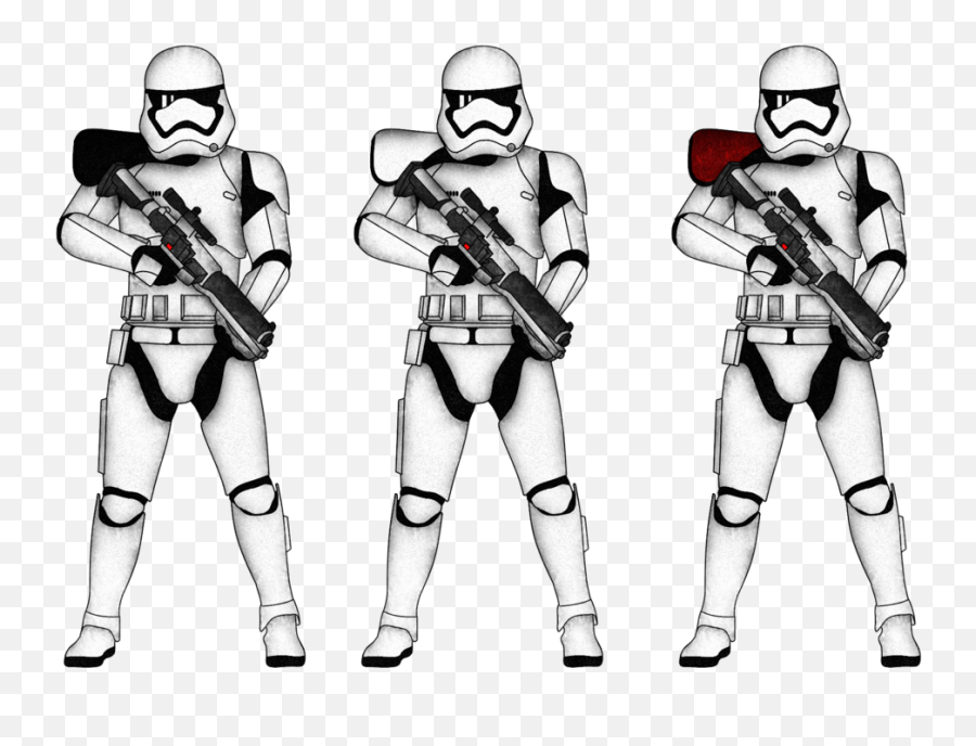 Storm Trooper Png - Star Wars First Order Stormtrooper Ranks,Storm Trooper Png