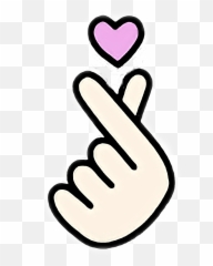 Finger Korea - Oppa Sign Png,Korean Png