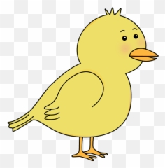 Download Bird Pages Dromggg Top Free Png Clipart - Clip Art Yellow Bird,Bird Clipart Png