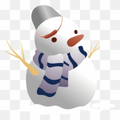 Download Clipart Drawing Snowman Png - Fictional Character