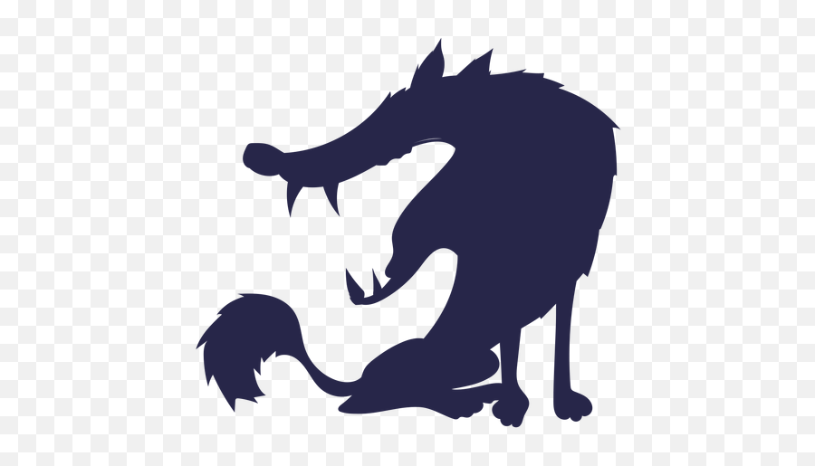 Creature Wolf Like Silhouette Ad - Mythical Creature Png,Moose Silhouette Png