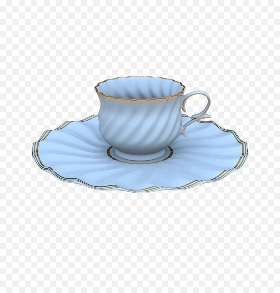 Coffee Cup Transparent - Tea Cup Plate Png,Coffee Cup Transparent