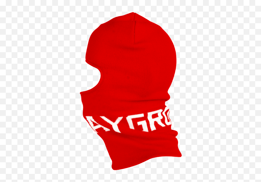 Download Hd Red Sprayground Logo Ski Mask - Beanie For Adult Png,Ski Mask Png
