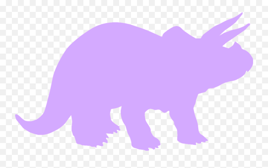 Triceratops Silhouette - Triceratops Silhouette Png,Triceratops Png