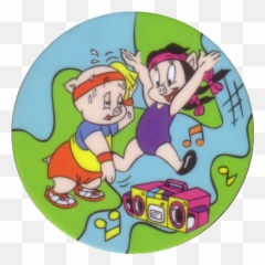 Tazos U003e Series 1 001 - 040 Looney Tunes Mega Png,Porky Pig Png