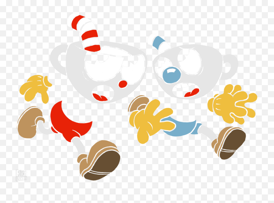 Cuphead - Happy Png,Cuphead Logo Png