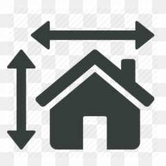 Household Blueprint - Design Icon Png Clipart Full Man To Distance