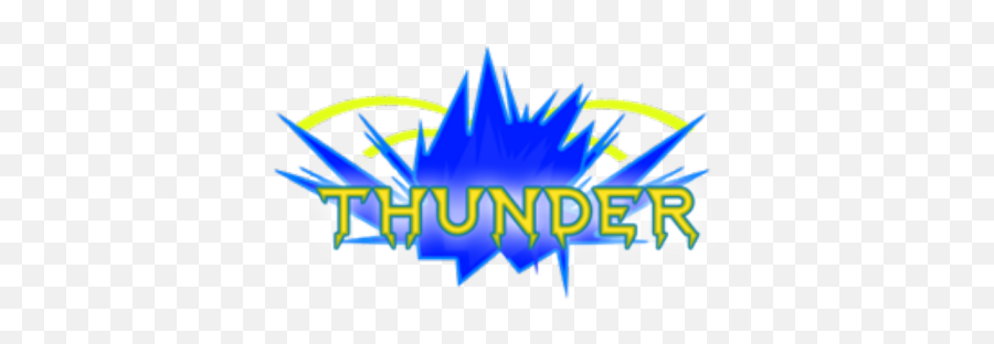 Thunder Logo - Roblox Horizontal Png,Thunder Logo Png
