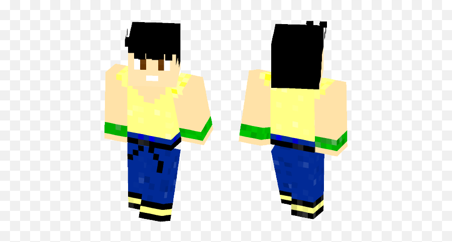 Download Yusuke Urameshi Minecraft Skin - Minecraft Yusuke Urameshi Png,Yusuke Png