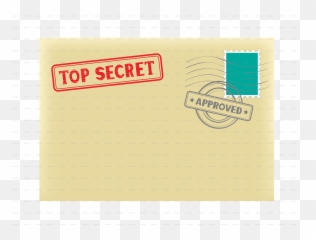 Secret File - Paper Png,Top Secret Png
