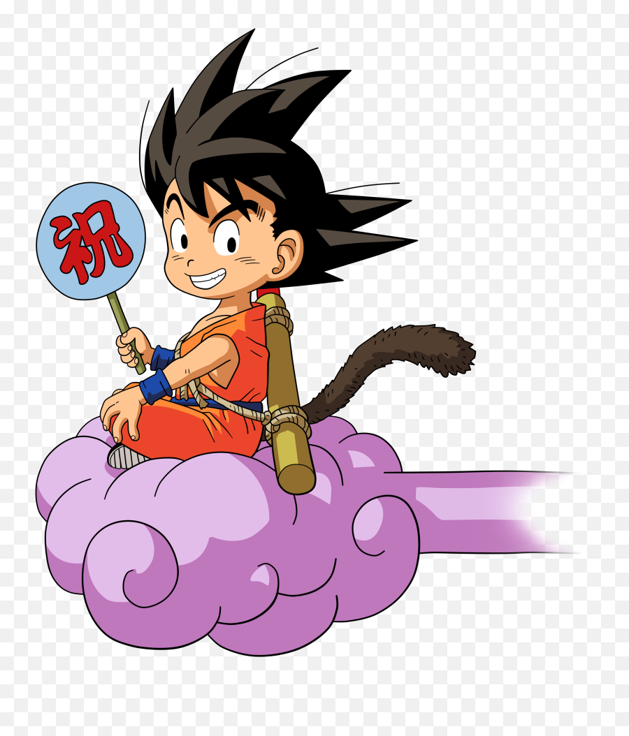 Dragon Ball Goku Logo Logos Download - Goku En Su Nube Voladora Png,Dragon Ball Logo Png