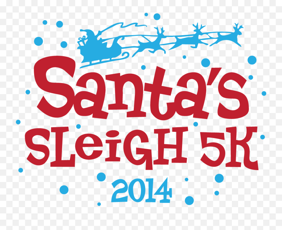 7th Annual Santau0027s Sleigh 5k And 1 - Mile Walk Havre De Dot Png,Santa Sleigh Transparent
