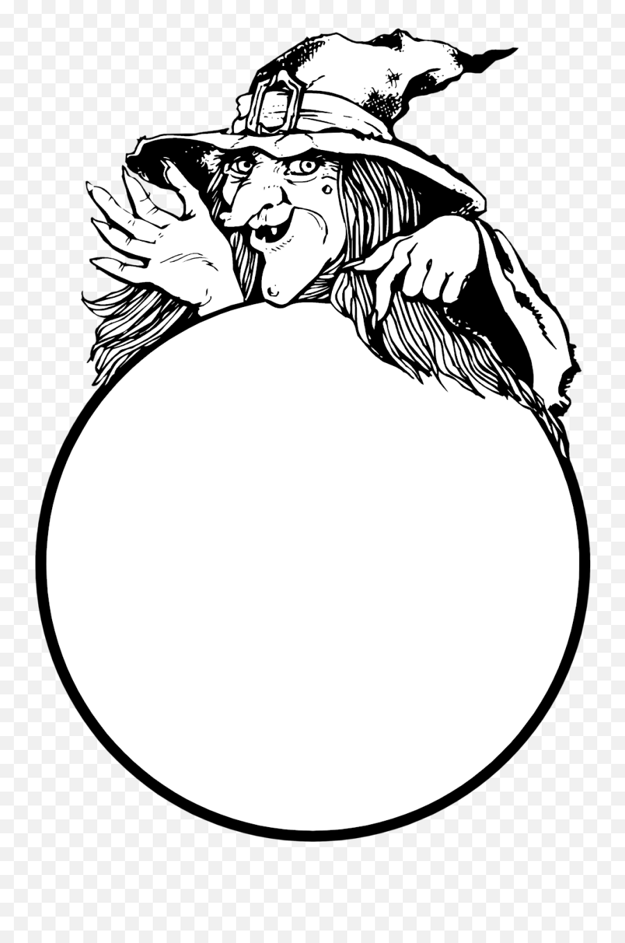 Crystal Ball Witch Free Stock Photo A And - Crystal Ball Witch Clipart Png,Crystal Ball Transparent