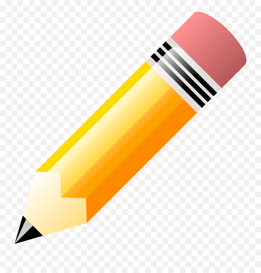 74 Pencil Writing Cli Clipart Clipartlook - Pencil Clipart Color Png,Writing Clipart Png