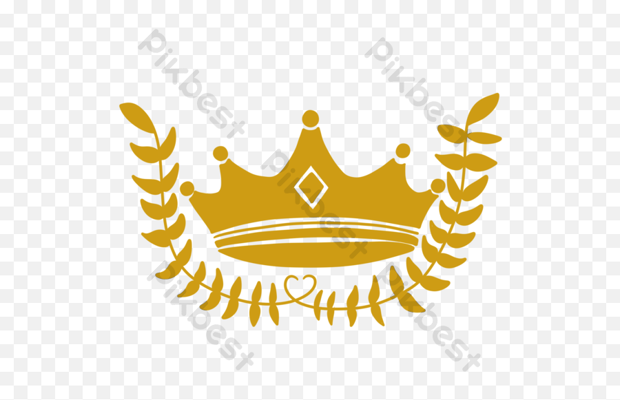Gold Frosted Crown Logo - Zims Legal Firm Png,Crown Doodle Png