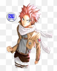 Render Natsu Dragneel - Crossover Anime Fairy Tail png