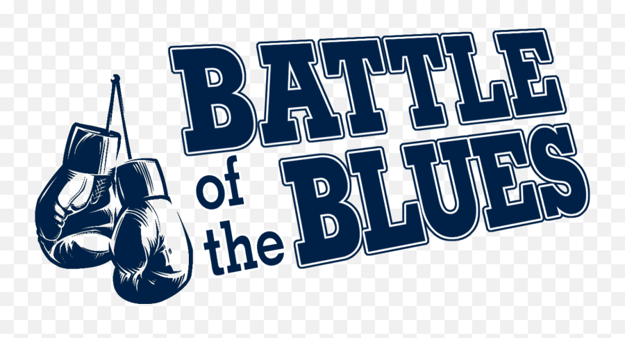 Download Hd Battle Of The Blues - Boxing Glove Transparent Poster Png,Boxing Glove Png