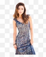 Lindsey Morgan Crochet Bodycon Dresses - Basic png