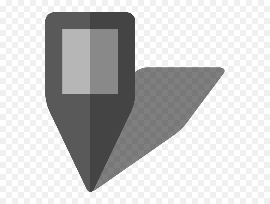 Simple Location Map Pin Icon Gray Free - Horizontal Png,Location Icon Grey