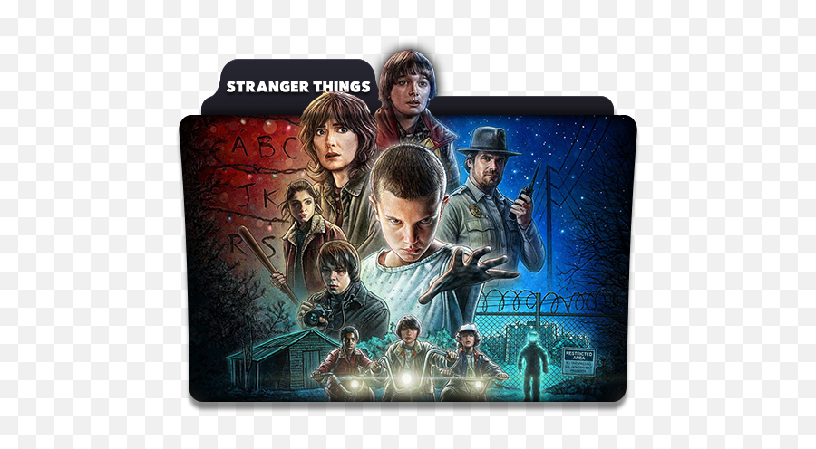 Stranger Things Icon 29866 - Free Icons Library Ico Stranger Things Folder Icon Png,Sonic Folder Icon