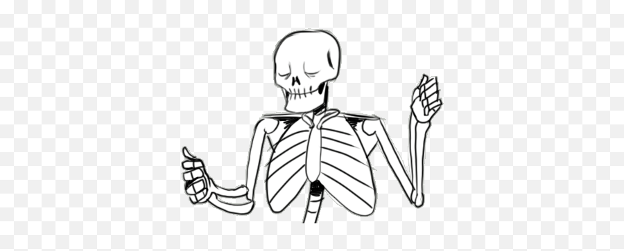 Spooky Duane By Thehumancopier - Fur Affinity Dot Net Skeleton Duane Png,Skeleton Gif Transparent