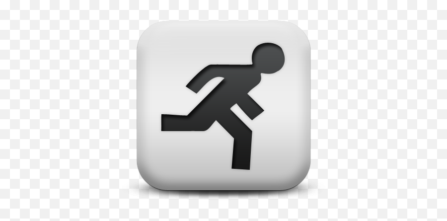 32 - For Running Png,White Square Icon