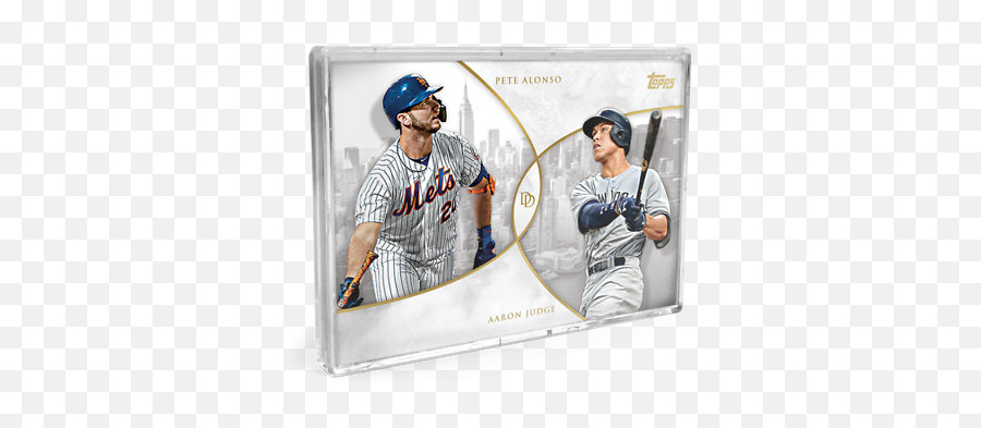 2019 Topps - Demand Set 16 Dynamic Duals Base Cards Alonsojudge Troutacuna Ebay College Baseball Png,Aaron Judge Png