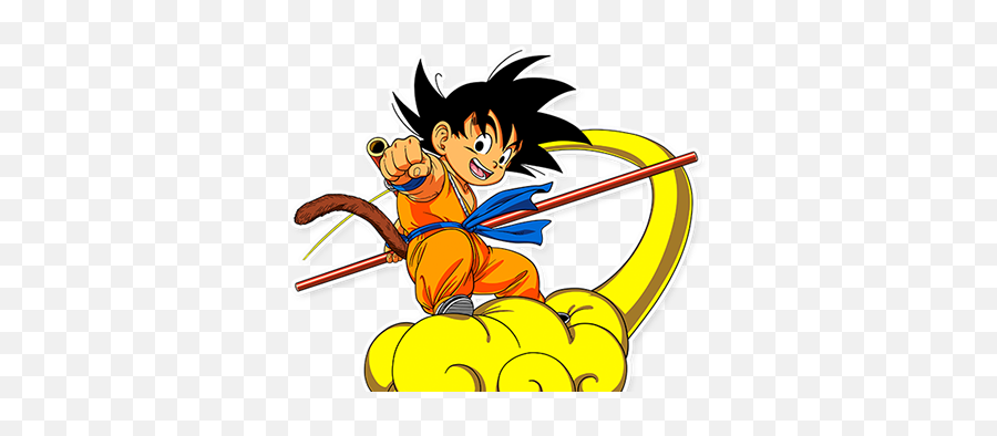 Dragon Ball Super Projects - Kid Goku On Nimbus Png,Dragon Ball Z Icon