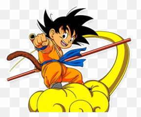 Dragon Ball Super Projects - Kid Goku On Nimbus png
