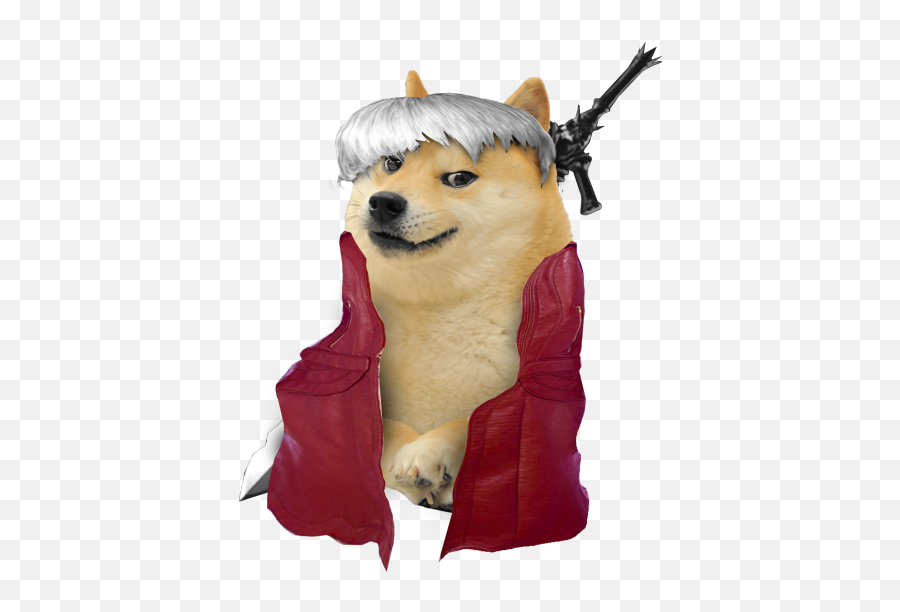 Featuring Dante From The Devil May Cry Series Dogelore - Doge Dante Png,Devil May Cry Icon
