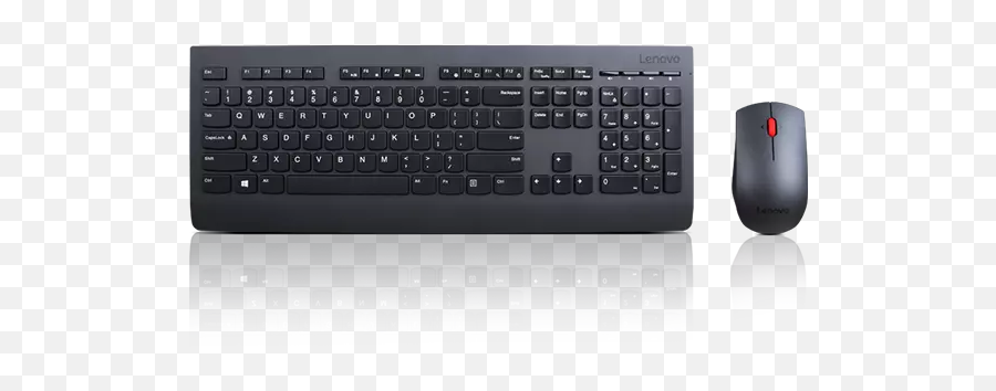 Lenovo Professional Wireless Keyboard And Mouse Combo - Lenovo Wireless Keyboard And Mouse Png,Number 1 Icon Lenovo