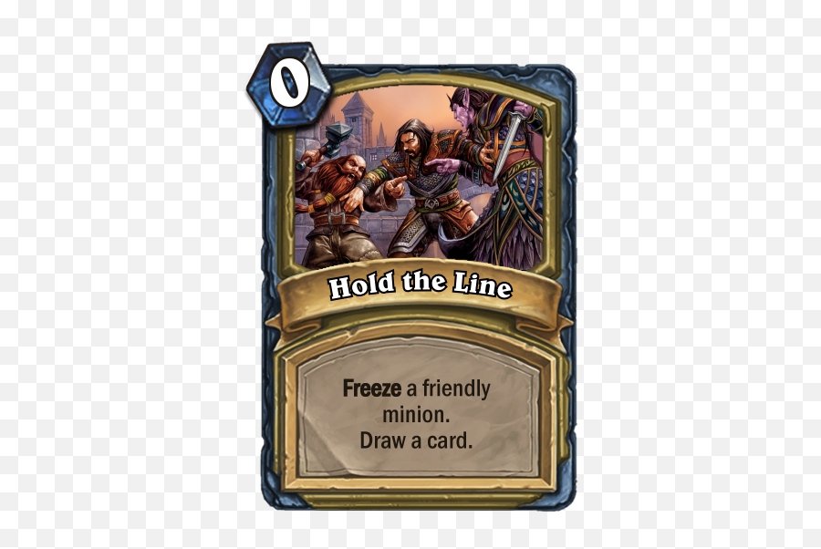 Deathwing Needs A Friendwing Class Creation Competition 4 - Hearthstone Coin Card Png,Smite Gold Frame Around God Icon