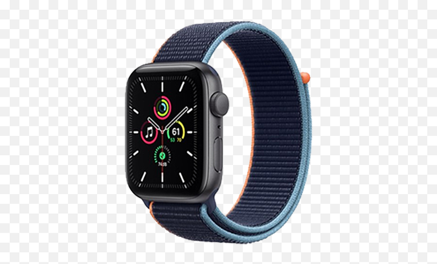 Next - Generation Smart Devices For First Responders Apple Watch Se Gps Cellular 40mm Space Gray Aluminium Case With Charcoal Sport Loop Png,What Is The I Icon On My Apple Watch