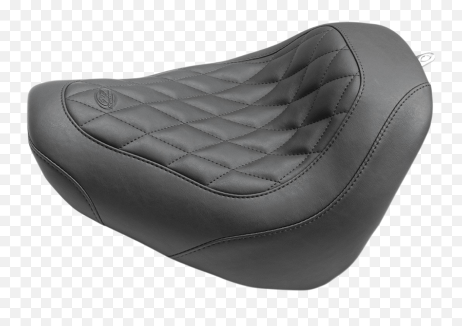 Mustang Wide Tripper Solo Seat For U002718 - 20 Harleydavidson Fat Bob Diamond Black Solid Png,Icon Stryker Driver Vest